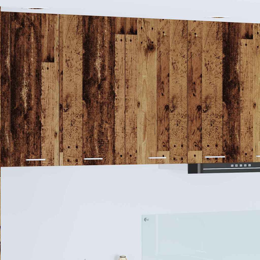 Hanging Cabinet Riga Old Wood 80 x 31 x 80 cm Engineered Wood